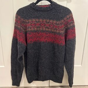 *RARE* Vintage Woolrich Western Patterned Wool Knit Sweater
